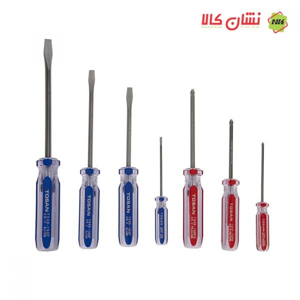 مجموعه پیچ گوشتی توسن مدل T90-SB7E