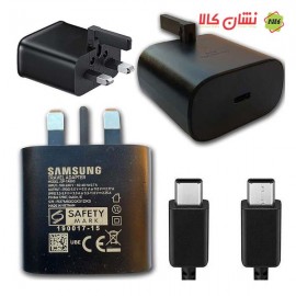 شارژر سامسونگ مدل EP-TA800 به همراه کابل USB-C