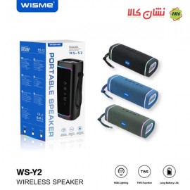 اسپیکر بلوتوثی قابل حمل ویسمی مدل WS-Y2